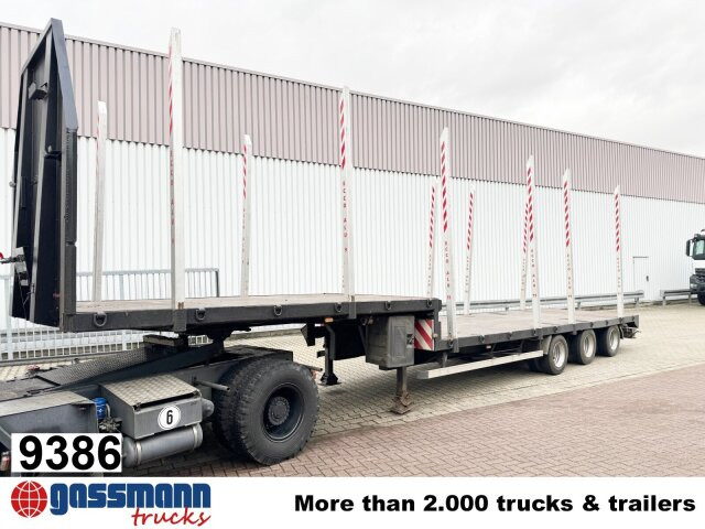 SCHROEDER ST1024P4-13,6, Rungen anlegbar - Низькорамна платформа напівпричіп: фото 1 SCHROEDER ST1024P4-13,6, Rungen anlegbar - Низькорамна платформа напівпричіп: фото 1