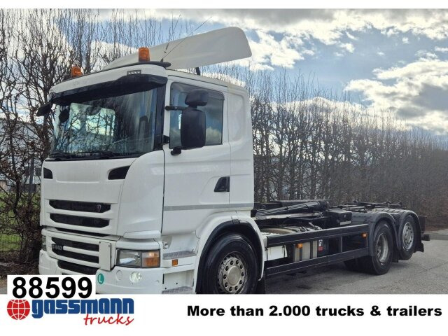 Scania G 440 LB 6x2-4 HNA, EEV, Lenk-/Liftachse, - Гаковий мультиліфт вантажівка: фото 1 Scania G 440 LB 6x2-4 HNA, EEV, Lenk-/Liftachse, - Гаковий мультиліфт вантажівка: фото 1
