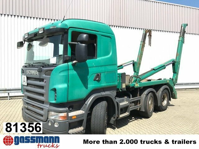 Scania R420 6x2/4 Vorlauflenk-/Liftachse - Скіповий навантажувач вантажівка: фото 1 Scania R420 6x2/4 Vorlauflenk-/Liftachse - Скіповий навантажувач вантажівка: фото 1