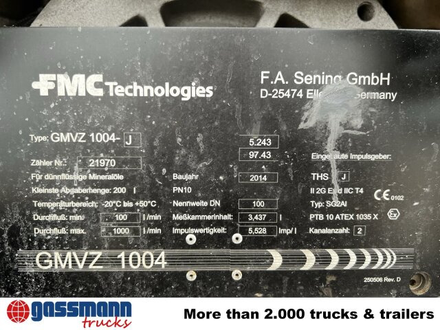Scania R450 4x2, Retarder, ADR, Rohr Tank, ca. 14400l - Вантажівка цистерна: фото 4 Scania R450 4x2, Retarder, ADR, Rohr Tank, ca. 14400l - Вантажівка цистерна: фото 4