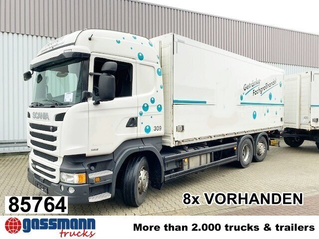 Scania R450 LB 6x2-4 Getränkekoffer, Retarder, - Вантажівка з закритим кузовом: фото 1 Scania R450 LB 6x2-4 Getränkekoffer, Retarder, - Вантажівка з закритим кузовом: фото 1