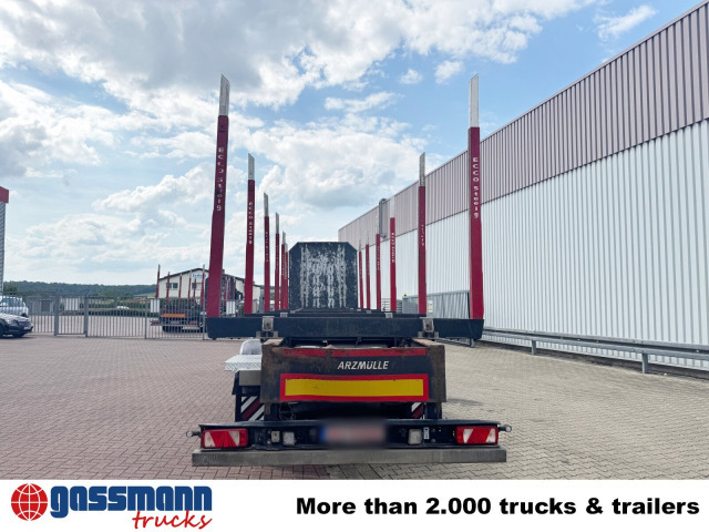 Schwarzmüller 3-Achs Holzauflieger, Liftachse, MEHRFACH - Напівпричіп лісовоз: фото 4 Schwarzmüller 3-Achs Holzauflieger, Liftachse, MEHRFACH - Напівпричіп лісовоз: фото 4