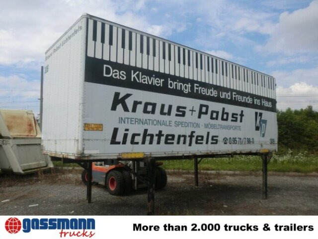 Sommer Wechselaufbau Möbelkoffer, 40x - Кузов - фургон: фото 2 Sommer Wechselaufbau Möbelkoffer, 40x - Кузов - фургон: фото 2