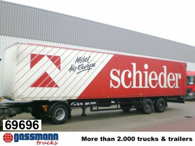 Spier SPIER SLG 2/90, Möbelauflieger, 80 cbm - Закритий кузов напівпричіп: фото 1 Spier SPIER SLG 2/90, Möbelauflieger, 80 cbm - Закритий кузов напівпричіп: фото 1