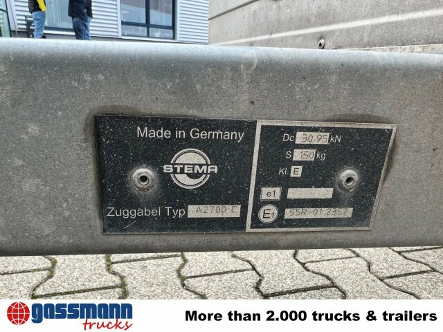 Stema Ateo 2 Autotransportanhänger - Низькорамна платформа причіп: фото 5 Stema Ateo 2 Autotransportanhänger - Низькорамна платформа причіп: фото 5