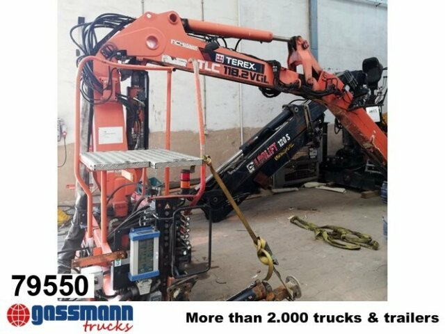 Terex 118.2 VGL Kran, Greifersteuerung - Кран-маніпулятор в категорії Вантажівки: фото 1 Terex 118.2 VGL Kran, Greifersteuerung - Кран-маніпулятор в категорії Вантажівки: фото 1