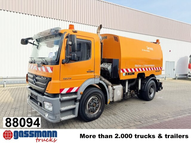 Mercedes-Benz Axor 1829 4x2, Zweiweg Z200, Kehrmaschine Faun - Вантажівка: фото 1 Mercedes-Benz Axor 1829 4x2, Zweiweg Z200, Kehrmaschine Faun - Вантажівка: фото 1