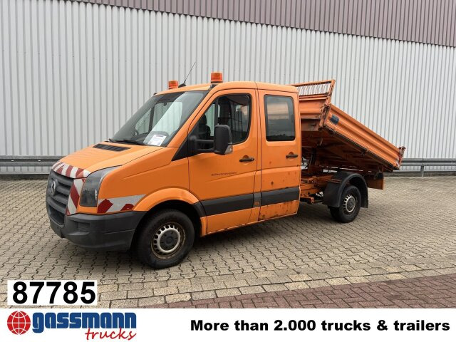 Volkswagen Crafter 2.5 TDI 4x2 Doka, Meiller Kipper - Самоскид вантажівка: фото 1 Volkswagen Crafter 2.5 TDI 4x2 Doka, Meiller Kipper - Самоскид вантажівка: фото 1