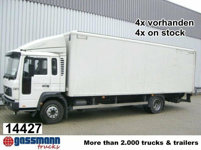Volvo FL 6-12 4x2, 4x vorhanden! - Вантажівка з закритим кузовом: фото 1 Volvo FL 6-12 4x2, 4x vorhanden! - Вантажівка з закритим кузовом: фото 1
