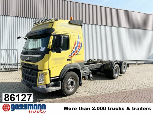 Volvo FM 450 6x2, Motorabtrieb, Lenk-/Liftachse - Вантажівка шасі: фото 1 Volvo FM 450 6x2, Motorabtrieb, Lenk-/Liftachse - Вантажівка шасі: фото 1