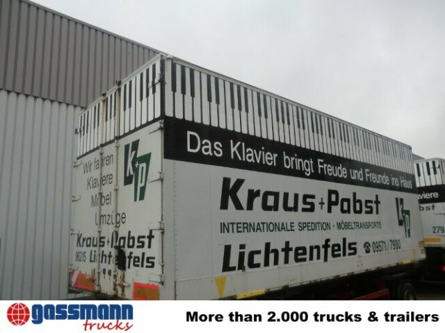 WB Wechselbrücke Koffer, 12x VORHANDEN! - Контейнеровоз/ Змінний кузов вантажівка: фото 2 WB Wechselbrücke Koffer, 12x VORHANDEN! - Контейнеровоз/ Змінний кузов вантажівка: фото 2