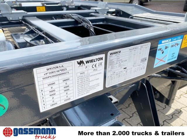 Wielton PS2P70B Abrollanhänger bis 7,25 m Behälter - Причіп мультиліфт/ Бункеровоз: фото 5 Wielton PS2P70B Abrollanhänger bis 7,25 m Behälter - Причіп мультиліфт/ Бункеровоз: фото 5