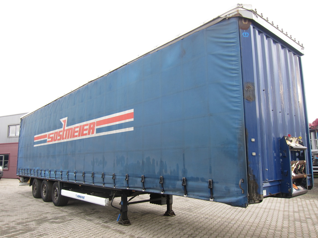 KRONE SD MegaLiner Liftaxle BPW Disc - Тентований причіп: фото 2 KRONE SD MegaLiner Liftaxle BPW Disc - Тентований причіп: фото 2