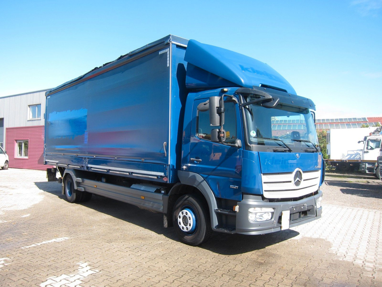 Mercedes-Benz Atego 1521 L Bordwande LBW 338tkm E6 - Тентована вантажівка: фото 1 Mercedes-Benz Atego 1521 L Bordwande LBW 338tkm E6 - Тентована вантажівка: фото 1