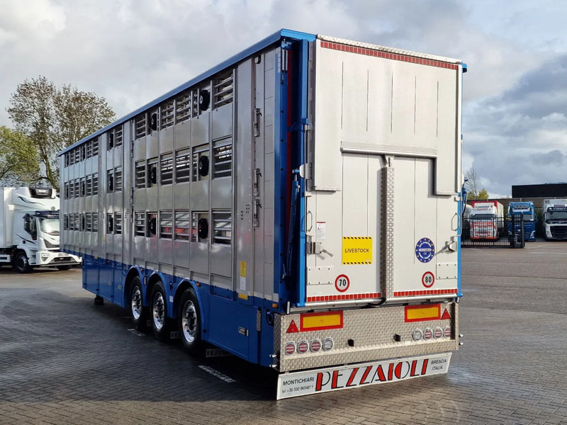 Новий Для перевезення худоби напівпричіп Pezzaioli New 3 stock livestock trailer 95.4M2 - Water & Ventilation - Lifting floors - Lifting roof - Lift axle: фото 6 Новий Для перевезення худоби напівпричіп Pezzaioli New 3 stock livestock trailer 95.4M2 - Water & Ventilation - Lifting floors - Lifting roof - Lift axle: фото 6