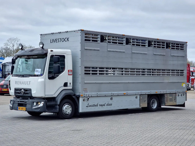 Renault Midlum D210 4x2 - NEW - Pezzaioli 1 deck - Ventilation - 17.9M2 - Ramp - Euro6d - Для перевезення худоби вантажівка: фото 4 Renault Midlum D210 4x2 - NEW - Pezzaioli 1 deck - Ventilation - 17.9M2 - Ramp - Euro6d - Для перевезення худоби вантажівка: фото 4