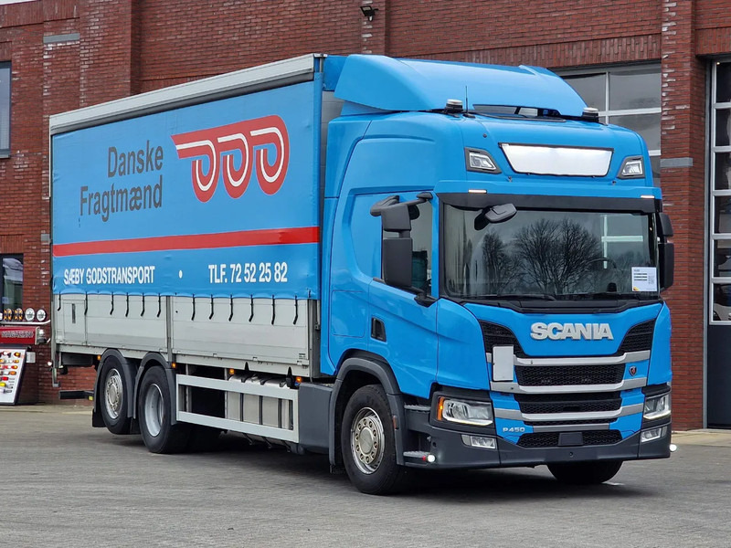 Scania P450 Highline 6x2*4 - Zepro loadlift - Steering axle - 5.15 WB - Full air - - Тентована вантажівка: фото 1 Scania P450 Highline 6x2*4 - Zepro loadlift - Steering axle - 5.15 WB - Full air - - Тентована вантажівка: фото 1