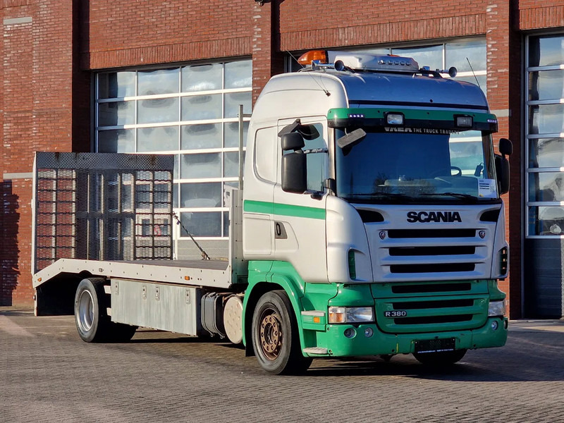 Scania R380 4x2 - Car transport / Flatbed - Ramp - Full air - Night clima - Автовоз вантажівка: фото 1 Scania R380 4x2 - Car transport / Flatbed - Ramp - Full air - Night clima - Автовоз вантажівка: фото 1