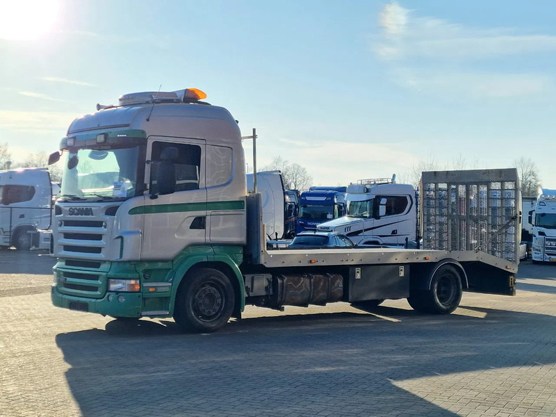 Scania R380 4x2 - Car transport / Flatbed - Ramp - Full air - Night clima - Автовоз вантажівка: фото 4 Scania R380 4x2 - Car transport / Flatbed - Ramp - Full air - Night clima - Автовоз вантажівка: фото 4