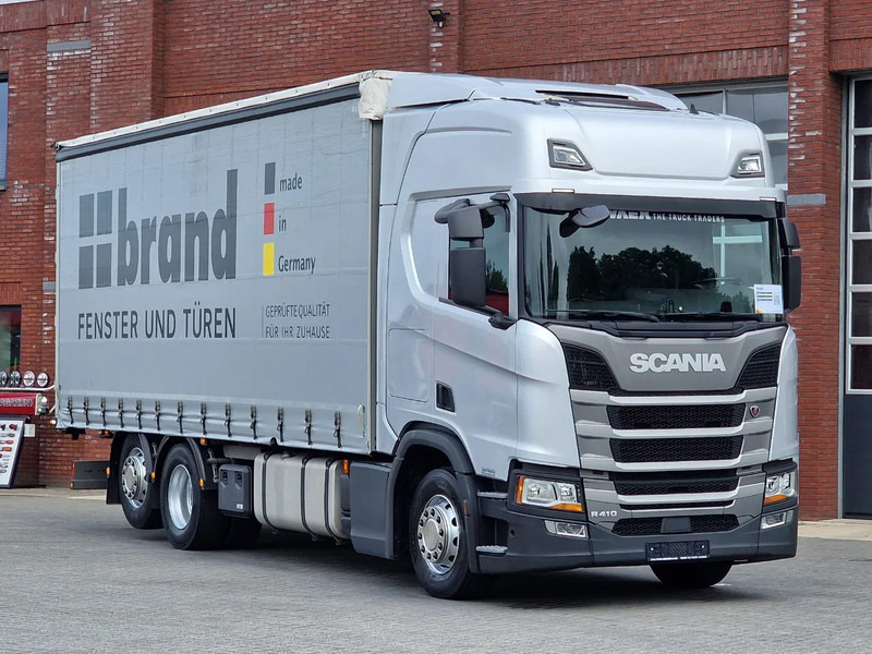 Scania R410 Highline 6x2 - Curtain sider - Retarder - Night clima - Forklift connection - Тентована вантажівка: фото 1 Scania R410 Highline 6x2 - Curtain sider - Retarder - Night clima - Forklift connection - Тентована вантажівка: фото 1
