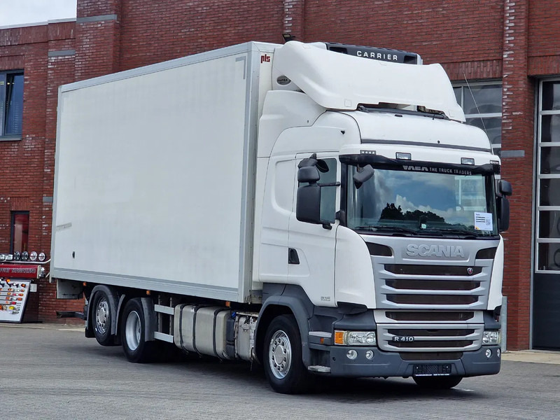 Scania R410 LB6x2MLB Frigobox side doors / Carrier Supra 950 nordic silent - Рефрижератор вантажівка: фото 1 Scania R410 LB6x2MLB Frigobox side doors / Carrier Supra 950 nordic silent - Рефрижератор вантажівка: фото 1