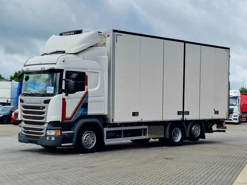 Scania R410 LB6x2MLB Frigobox side doors / Carrier Supra 950 nordic silent - Рефрижератор вантажівка: фото 3 Scania R410 LB6x2MLB Frigobox side doors / Carrier Supra 950 nordic silent - Рефрижератор вантажівка: фото 3
