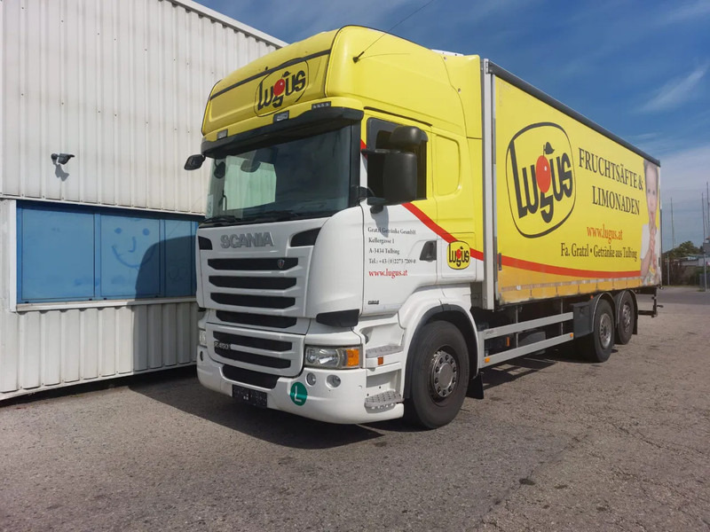 Scania R450 Topline 6x2*4 - Special alu curtains - 2.000 KG loadlift - Retarder - Full air - 4.90 WB - Тентована вантажівка: фото 2 Scania R450 Topline 6x2*4 - Special alu curtains - 2.000 KG loadlift - Retarder - Full air - 4.90 WB - Тентована вантажівка: фото 2