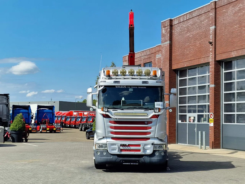 Scania R490 8x4*4 - HIAB XR24SL58 24T hooklift - Euro 6 - Full air - Steering axle - Гаковий мультиліфт вантажівка: фото 4 Scania R490 8x4*4 - HIAB XR24SL58 24T hooklift - Euro 6 - Full air - Steering axle - Гаковий мультиліфт вантажівка: фото 4