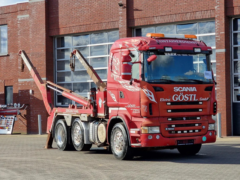 Scania R500 V8 LB6x2/4HNB E5 GERGEN TAK-VL-Adonis - Retarder - Full air - Скіповий навантажувач вантажівка: фото 1 Scania R500 V8 LB6x2/4HNB E5 GERGEN TAK-VL-Adonis - Retarder - Full air - Скіповий навантажувач вантажівка: фото 1