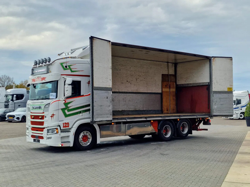 Scania R580 V8 NGS Highline 6x2 - Box with sidedoors - Loadlift - Retarder - Full air - 475 wb - Вантажівка з закритим кузовом: фото 4 Scania R580 V8 NGS Highline 6x2 - Box with sidedoors - Loadlift - Retarder - Full air - 475 wb - Вантажівка з закритим кузовом: фото 4