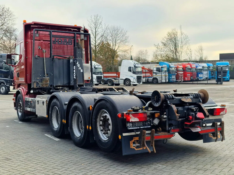 Scania R730 V8 Highline - 8x4*4 - JOAB Hooklift - Steering axle - Full air - Night clima - Гаковий мультиліфт вантажівка: фото 5 Scania R730 V8 Highline - 8x4*4 - JOAB Hooklift - Steering axle - Full air - Night clima - Гаковий мультиліфт вантажівка: фото 5
