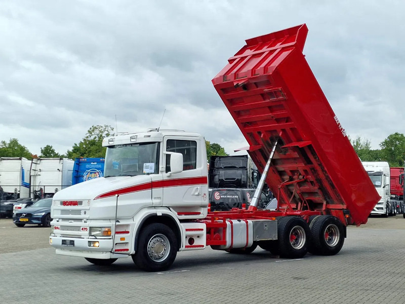 Scania T124-470 6x2 - Tipper - Manual gearbox - Full steel - Robson Drive - New Engine - Torpedo/Hauber - Самоскид вантажівка: фото 4 Scania T124-470 6x2 - Tipper - Manual gearbox - Full steel - Robson Drive - New Engine - Torpedo/Hauber - Самоскид вантажівка: фото 4
