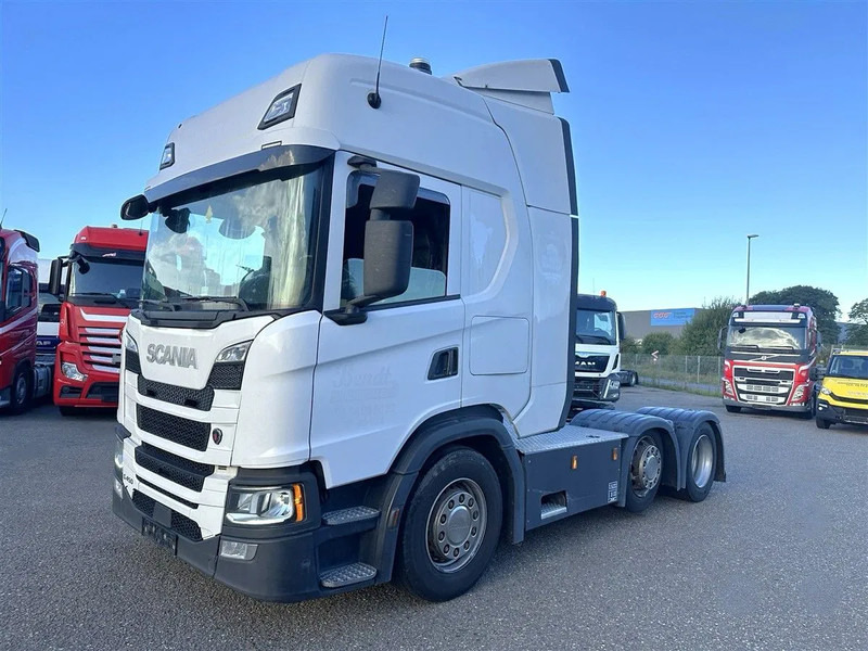 Scania G450 NGS Highline 6x2/4 - Steering - Euro 6 - Led - Leather - Chassis cover - Тягач: фото 1 Scania G450 NGS Highline 6x2/4 - Steering - Euro 6 - Led - Leather - Chassis cover - Тягач: фото 1