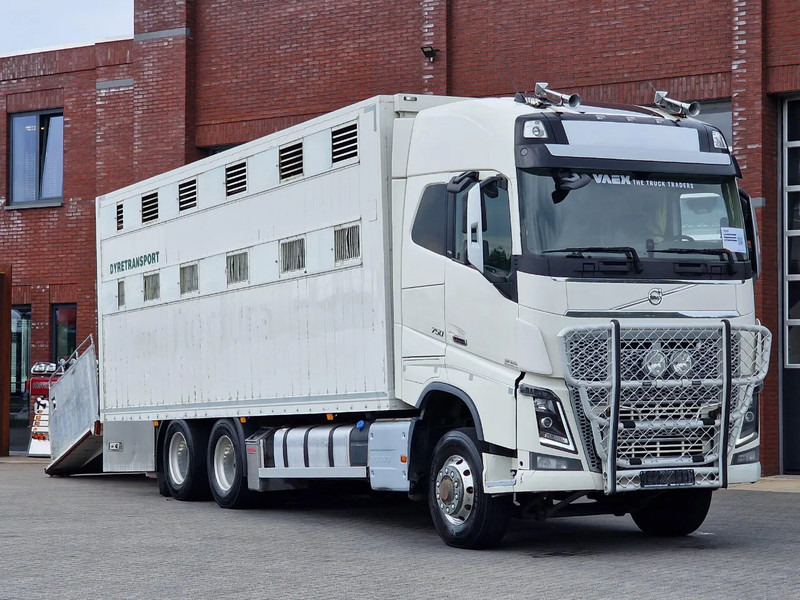 Volvo FH 16.750 6x6/6x4 2 deck livestock - Full air - VEB + - Для перевезення худоби вантажівка: фото 1 Volvo FH 16.750 6x6/6x4 2 deck livestock - Full air - VEB + - Для перевезення худоби вантажівка: фото 1