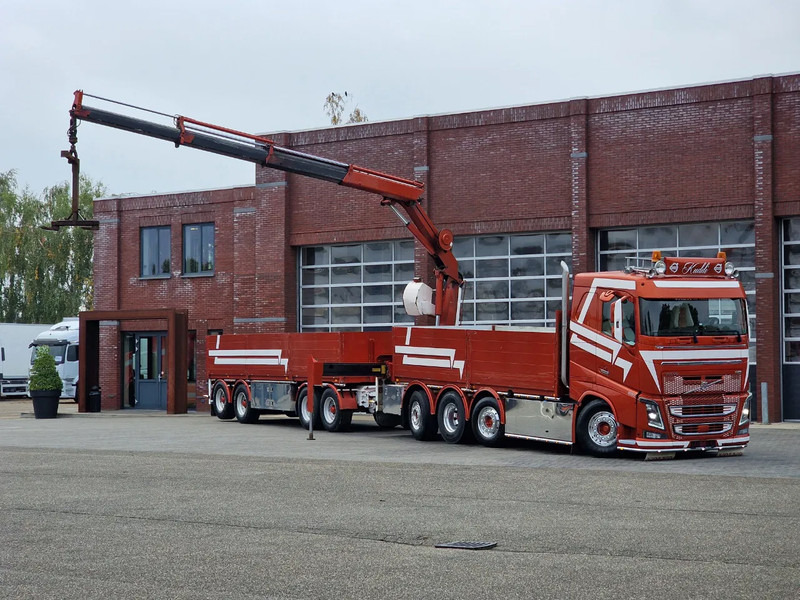 Volvo FH 16.750 8x2*6 - Palfinger PK15002 Crane/Grua - Show truck + Trailer - - Вантажівка з маніпулятором: фото 1 Volvo FH 16.750 8x2*6 - Palfinger PK15002 Crane/Grua - Show truck + Trailer - - Вантажівка з маніпулятором: фото 1