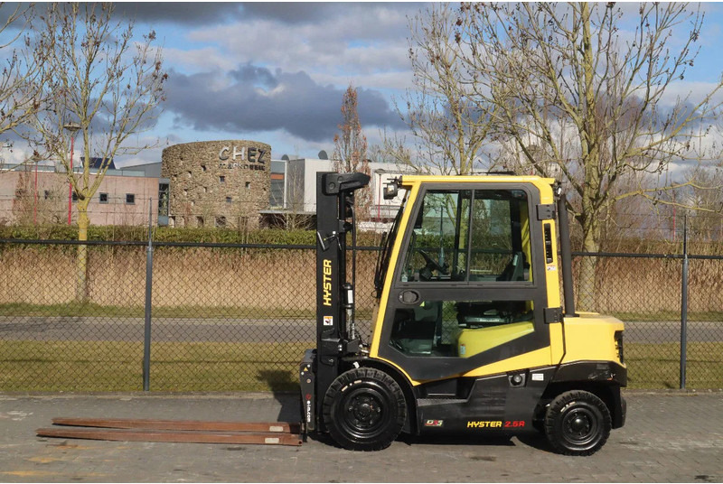 Hyster H2.5 A | BOOM SUSPENSION | SIDESHIFT | FORK EXTENTIONS | FORK POSITIONERS - Дизельний навантажувач: фото 1 Hyster H2.5 A | BOOM SUSPENSION | SIDESHIFT | FORK EXTENTIONS | FORK POSITIONERS - Дизельний навантажувач: фото 1