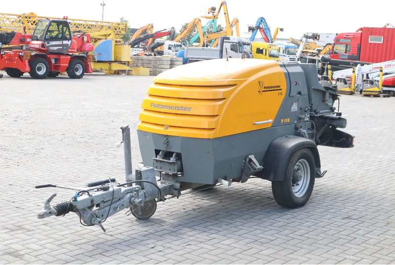 Putzmeister P718 TD | CONCRETE PUMP | LOW HOURS - Стаціонарний бетононасос: фото 4 Putzmeister P718 TD | CONCRETE PUMP | LOW HOURS - Стаціонарний бетононасос: фото 4