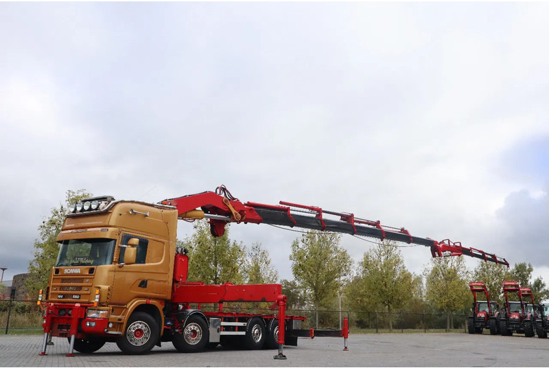 Scania R164-580 V8 8X2 | COPMA 990 | JIB | 6+4 EXT | WINCH | REMOTE - Вантажівка з маніпулятором: фото 2 Scania R164-580 V8 8X2 | COPMA 990 | JIB | 6+4 EXT | WINCH | REMOTE - Вантажівка з маніпулятором: фото 2