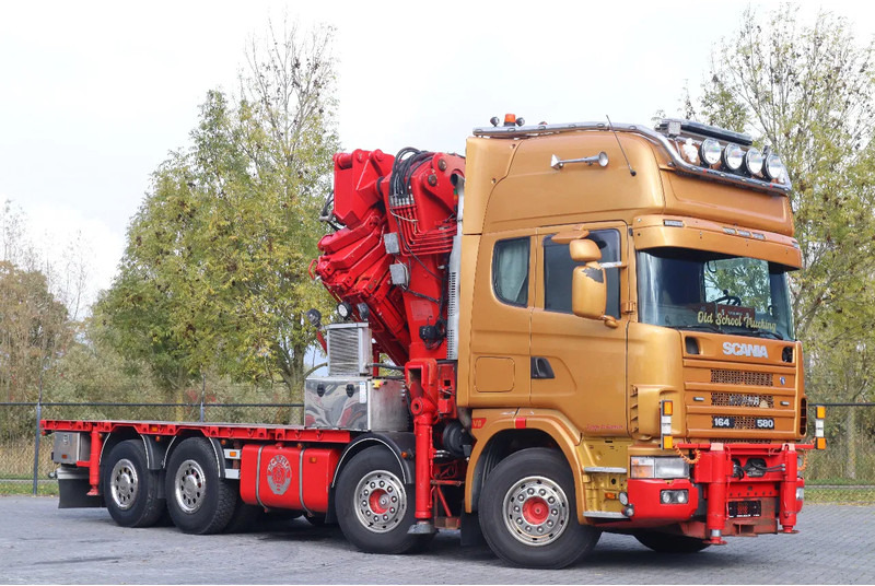 Scania R164-580 V8 8X2 | COPMA 990 | JIB | 6+4 EXT | WINCH | REMOTE - Вантажівка з маніпулятором: фото 4 Scania R164-580 V8 8X2 | COPMA 990 | JIB | 6+4 EXT | WINCH | REMOTE - Вантажівка з маніпулятором: фото 4