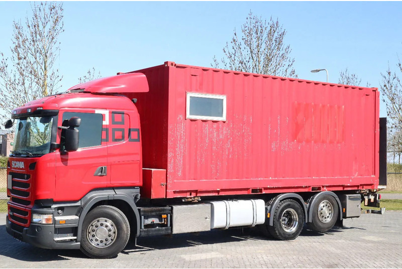 Scania R490 | 6X2 | RETARDER | BDF | MOBILE WORKSHOP | WERKSTATT - Контейнеровоз/ Змінний кузов вантажівка: фото 1 Scania R490 | 6X2 | RETARDER | BDF | MOBILE WORKSHOP | WERKSTATT - Контейнеровоз/ Змінний кузов вантажівка: фото 1