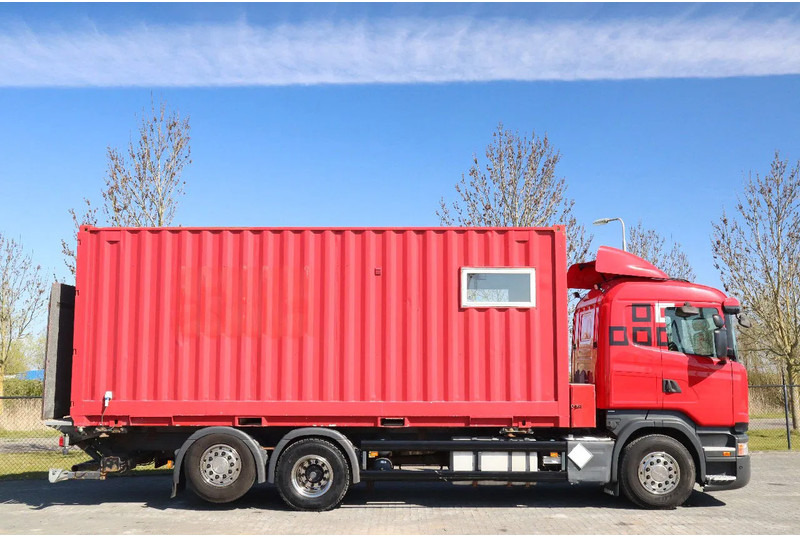 Scania R490 | 6X2 | RETARDER | BDF | MOBILE WORKSHOP | WERKSTATT - Контейнеровоз/ Змінний кузов вантажівка: фото 4 Scania R490 | 6X2 | RETARDER | BDF | MOBILE WORKSHOP | WERKSTATT - Контейнеровоз/ Змінний кузов вантажівка: фото 4