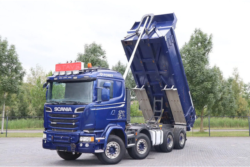 Scania R580 V8 | FULL STEEL | BIG AXLES | RETARDER | EURO 6 - Самоскид вантажівка: фото 1 Scania R580 V8 | FULL STEEL | BIG AXLES | RETARDER | EURO 6 - Самоскид вантажівка: фото 1