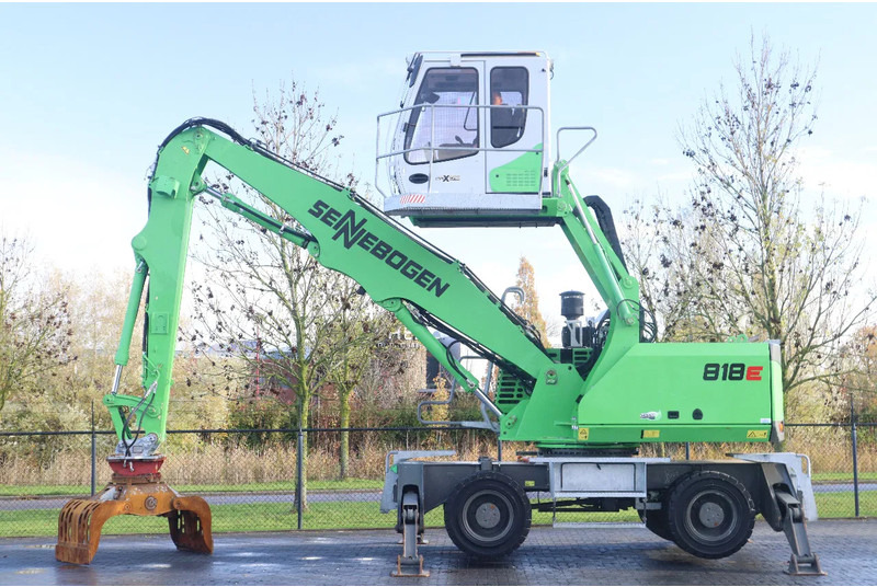 Sennebogen 818 E K9 ULM | SORTING GRAB | GOOD TIRES - Перевантажувач: фото 1 Sennebogen 818 E K9 ULM | SORTING GRAB | GOOD TIRES - Перевантажувач: фото 1