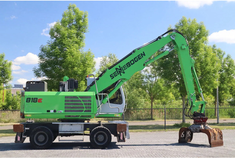 Sennebogen 818 M K9 ULM | SORTING GRAB | GOOD CONDITION - Колісний екскаватор: фото 4 Sennebogen 818 M K9 ULM | SORTING GRAB | GOOD CONDITION - Колісний екскаватор: фото 4