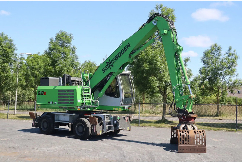Sennebogen 818 M K9 ULM | SORTING GRAB | GOOD CONDITION - Колісний екскаватор: фото 5 Sennebogen 818 M K9 ULM | SORTING GRAB | GOOD CONDITION - Колісний екскаватор: фото 5