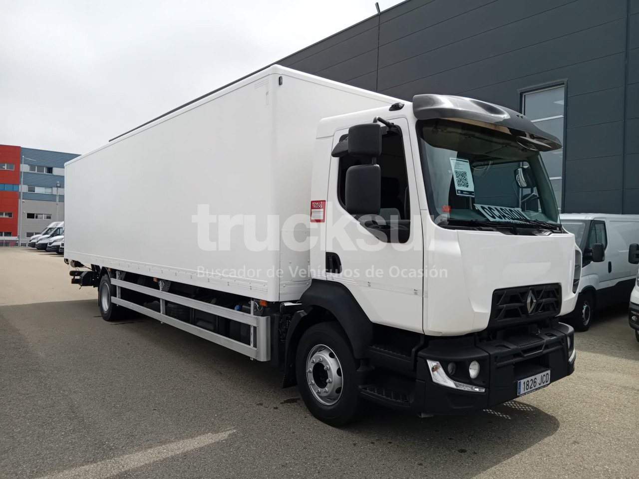 Вантажівка з закритим кузовом RENAULT D 12.240: фото 1