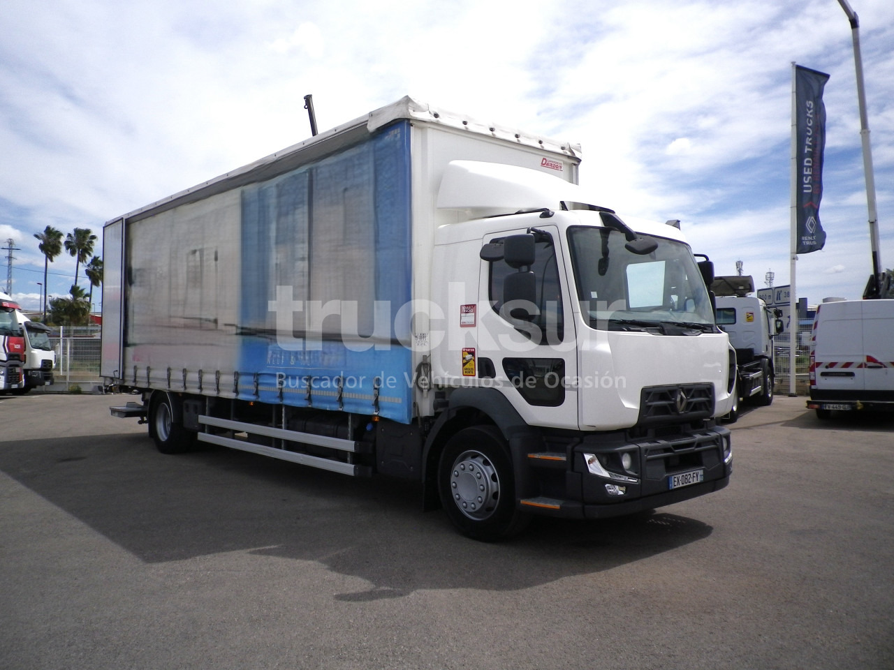 RENAULT D280.18 22P - Тентована вантажівка: фото 2 RENAULT D280.18 22P - Тентована вантажівка: фото 2