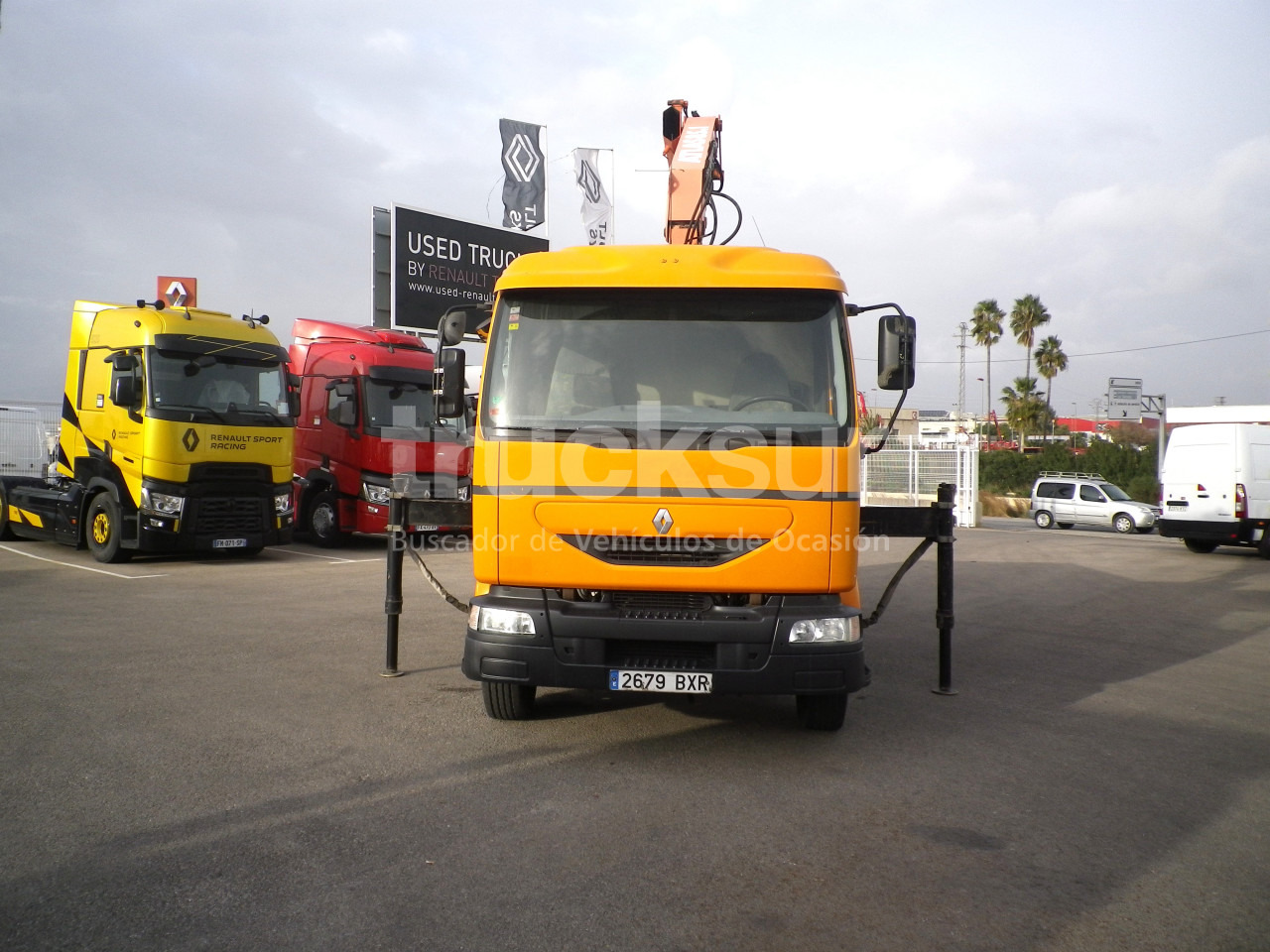 RENAULT MIDLUM 220.14C GRUA - Бортова вантажівка/ Платформа, Вантажівка з маніпулятором: фото 5 RENAULT MIDLUM 220.14C GRUA - Бортова вантажівка/ Платформа, Вантажівка з маніпулятором: фото 5