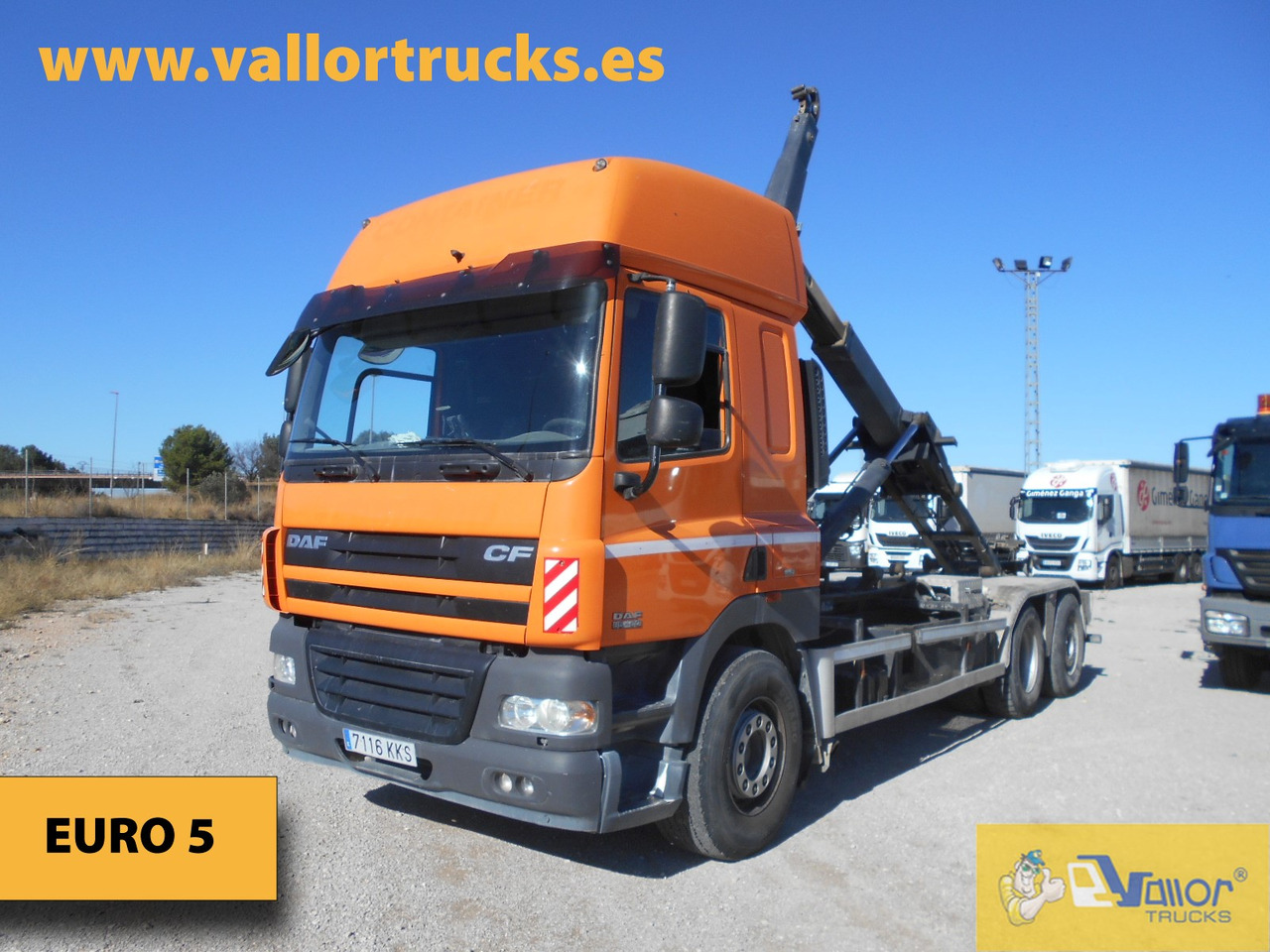 DAF CF 85.460 - Гаковий мультиліфт вантажівка: фото 1 DAF CF 85.460 - Гаковий мультиліфт вантажівка: фото 1