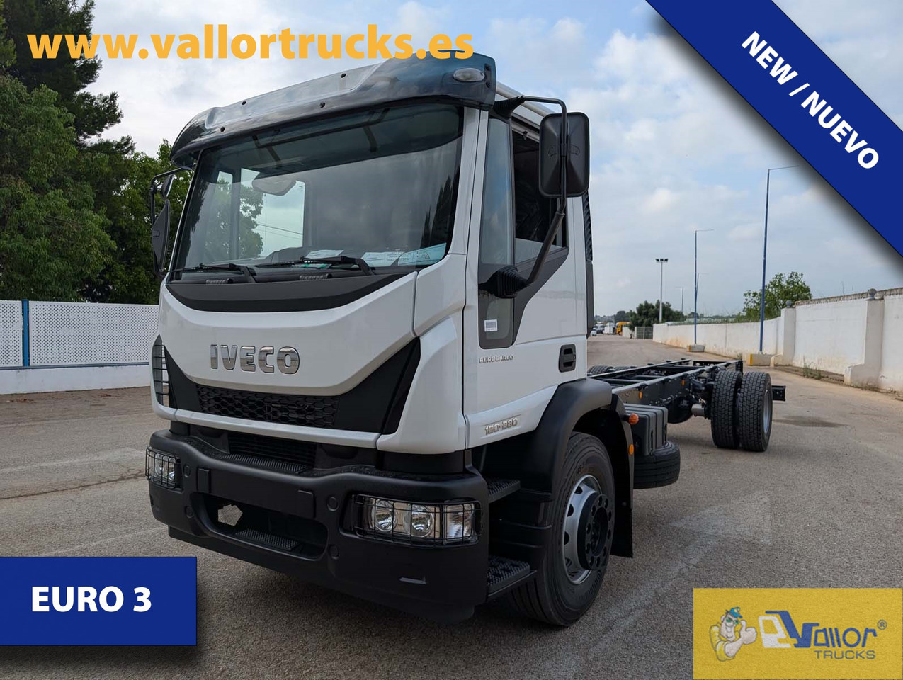 IVECO ML180E28 - ONLY FOR EXPORT - - Вантажівка шасі: фото 1 IVECO ML180E28 - ONLY FOR EXPORT - - Вантажівка шасі: фото 1